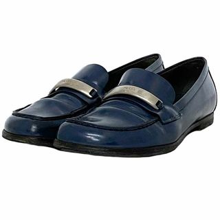 PRADA - 美品 23cm PRADA レザー スニーカー ローカット PRADA - 美品 23cm PRADA レザー スニーカー ローカット