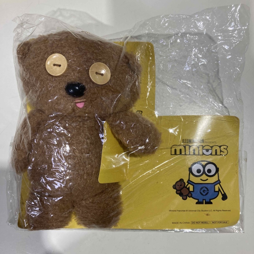 ミニオン(ミニオン)の未開封新品 ミニオンズ ティムのもふもふぬいぐるみチャーム エンタメ/ホビーのおもちゃ/ぬいぐるみ(キャラクターグッズ)の商品写真