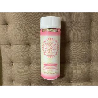極上セレブ発汗浴 エプソムワールドソルト 500g ローズ系(入浴剤/バスソルト)
