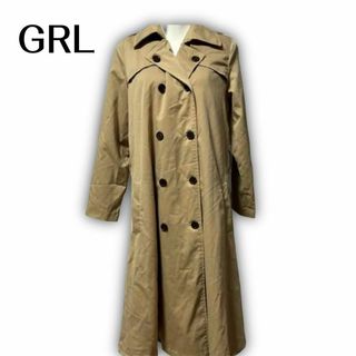 グレイル(GRL)の336★【GRL】グレイル　トレンチコート　ベージュ　M　スプリングコート(トレンチコート)