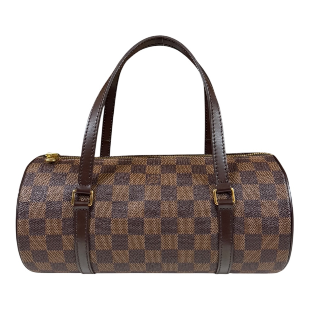 LOUIS VUITTON - ルイヴィトン パピヨン26 ダミエ ハンドバッグ ダミエキャンバス N51304 ブラウン レディース LOUIS VUITTON  中古