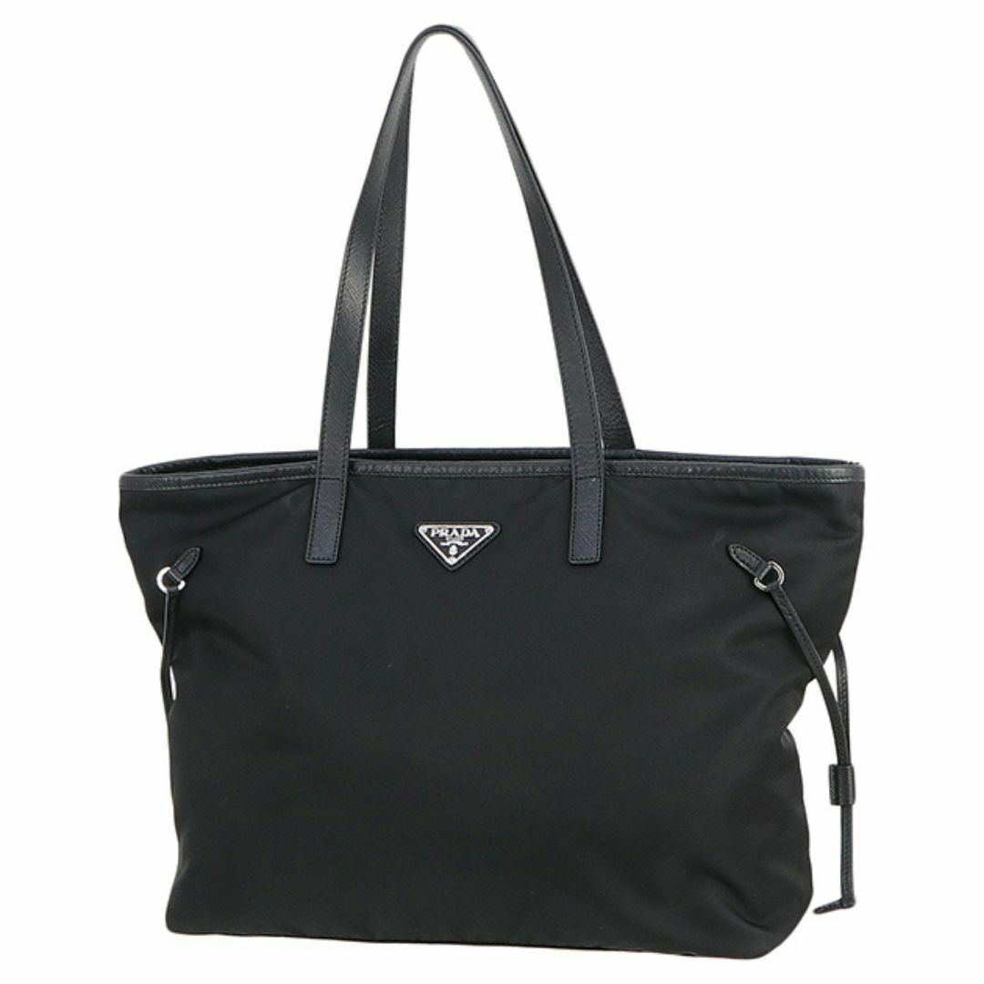 PRADA - プラダ トートバッグ ヴェラ ナイロン レザー ブラック ショルダーバッグ 美品 4056