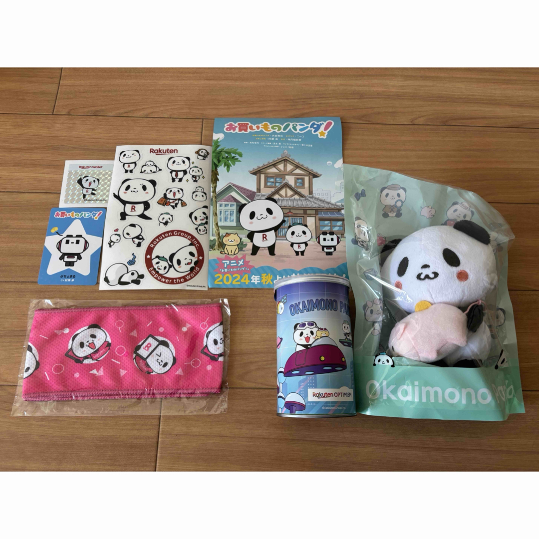 Rakuten(ラクテン)のお買いものパンダ★ぷちょまる★オプティミズム★ぬいぐるみ★シール★プリングルス エンタメ/ホビーのおもちゃ/ぬいぐるみ(キャラクターグッズ)の商品写真