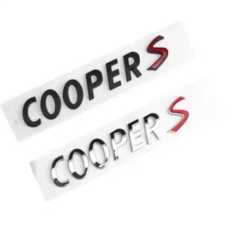 MINI Cooper S 3Dカーサイン、ABSカーレターリアトエンブレム(車外アクセサリ)