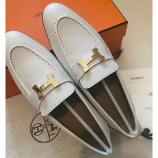HERMES - 定価20万 未使用 超美品 エルメス ケリーローファー 36 HERMES - 定価20万 未使用 超美品 エルメス ケリーローファー 36