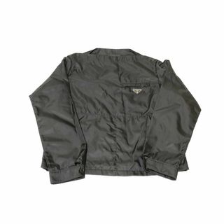 PRADA - プラダ リバーシブルナイロンコート 黒×カーキ ※難あり PRADA - プラダ リバーシブルナイロンコート 黒×カーキ ※難あり