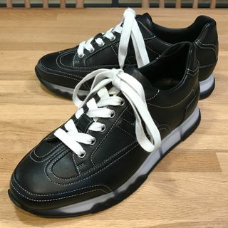 HERMES - 超美品 エルメス 現行 スニーカー トレイル ブラック HERMES - 超美品 エルメス 現行 スニーカー トレイル ブラック