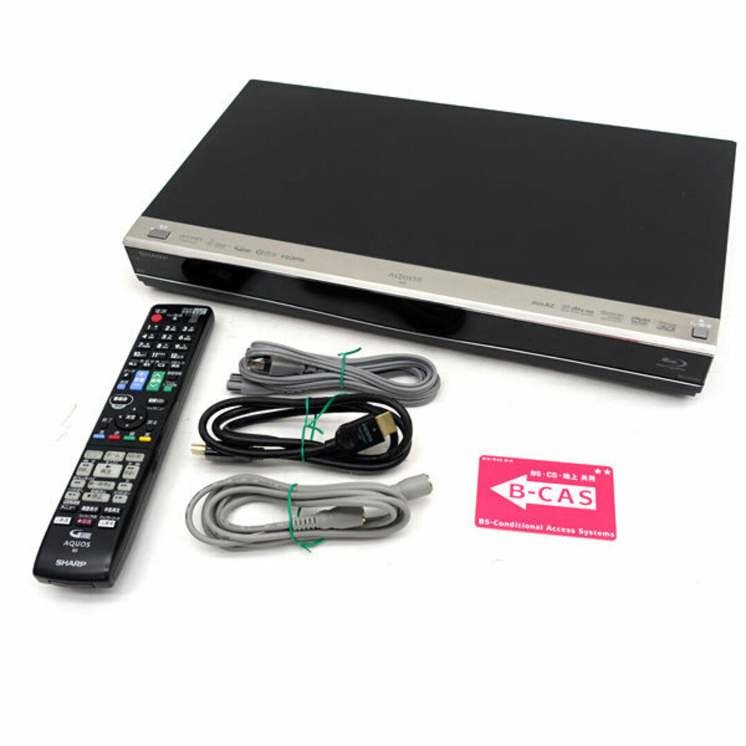 シャープ ブルーレイレコーダー 500GB 2014年製 BD-W560 シャープ ブルーレイレコーダー 500GB 2014年製 BD-W560