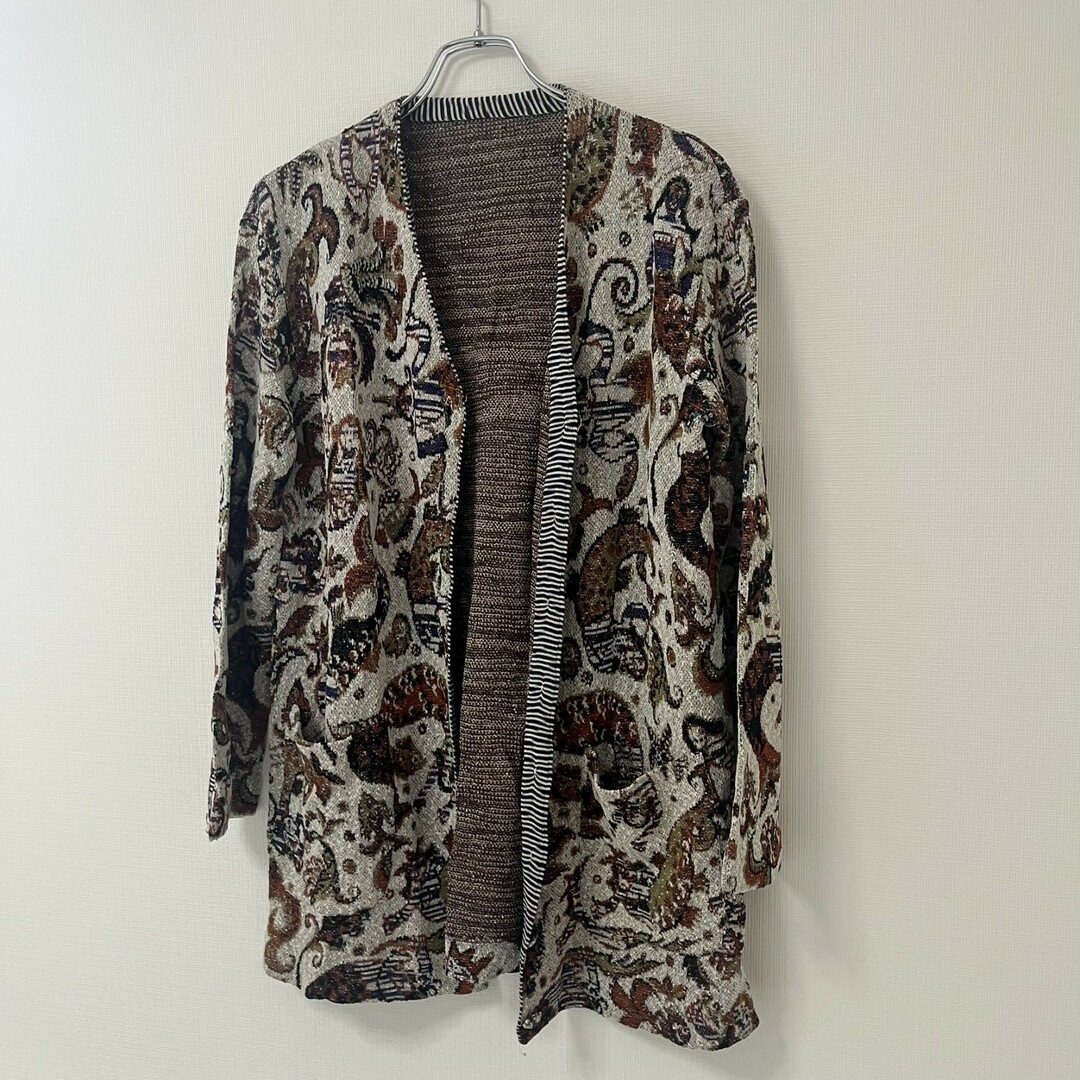 中古・古着通販】missoni (ミッソーニ) ニットカーディガン