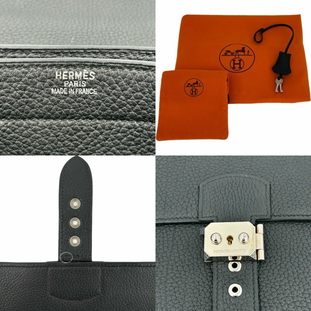 HERMES エルメス サックアデペッシュ38 ブリーフケース ビジネス