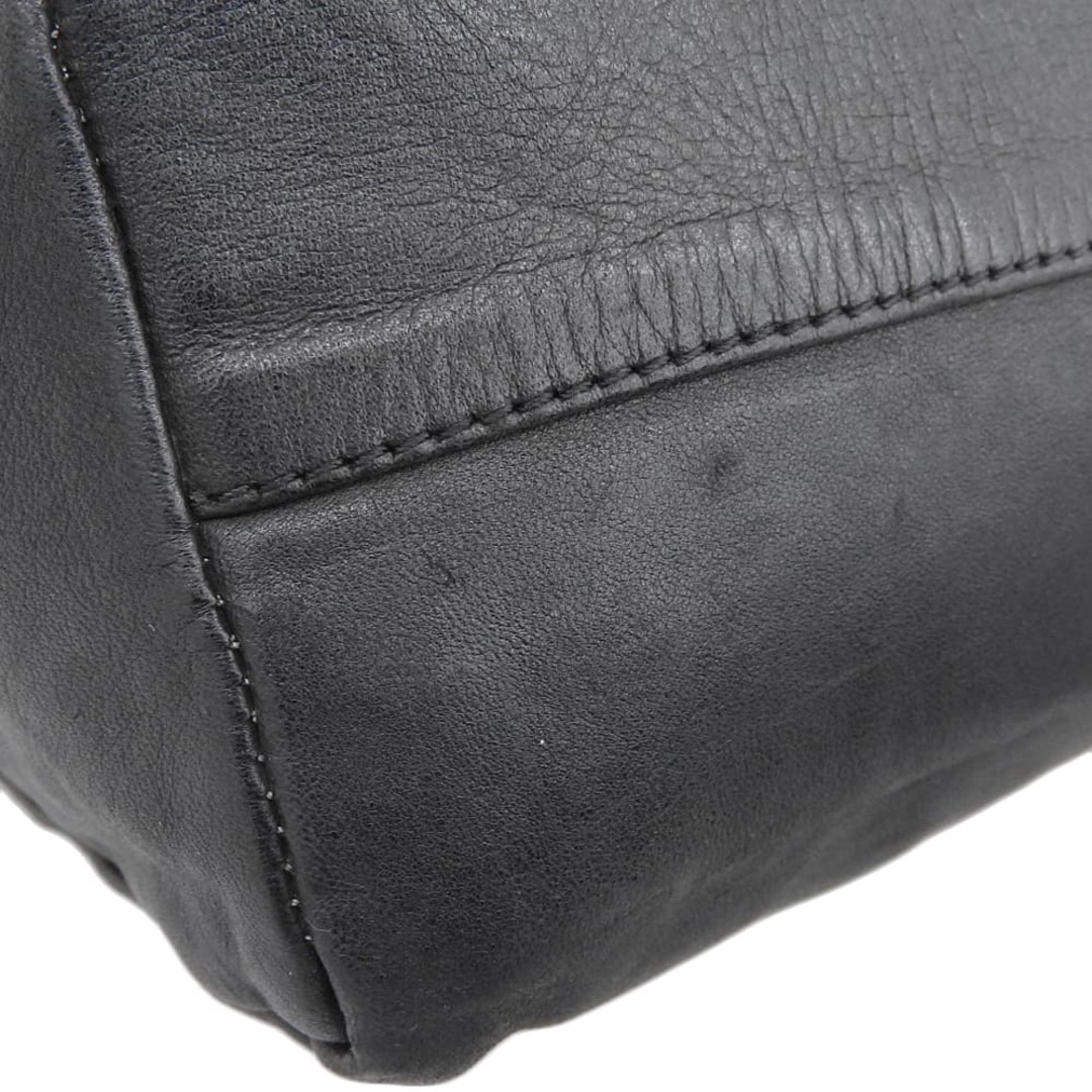 ARTS&SCIENCE(アーツアンドサイエンス)の超美品 アーツアンドサイエンス ARTS&SCIENCE School bag S ホースレザー スクール ボストン ハンドバッグ 黒 A&S シグネチャー刺繍 レディース 旅 青山 レディースのバッグ(ハンドバッグ)の商品写真