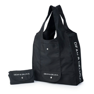 ディーンアンドデルーカ(DEAN & DELUCA)のディーンアンドデルーカ ショッピングバッグ エコバック　ブラック(エコバッグ)
