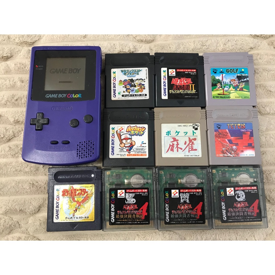 ゲームボーイ - レア✨ゲームボーイカラー＋ソフト10本セット✨