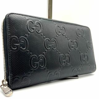 GUCCI - 美品 GUCCI グッチ オーガナイザー 長財布 GGエンボス GUCCI - 美品 GUCCI グッチ オーガナイザー 長財布 GGエンボス