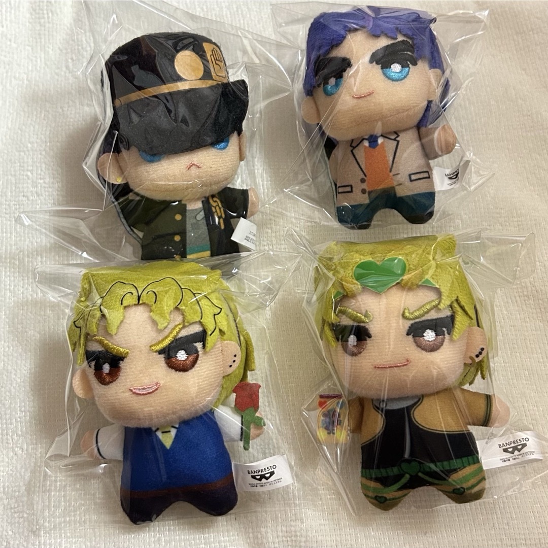 ジョジョの奇妙な冒険 空条承太郎 ディオ ジョナサン ちみっともぬい エンタメ/ホビーのおもちゃ/ぬいぐるみ(キャラクターグッズ)の商品写真