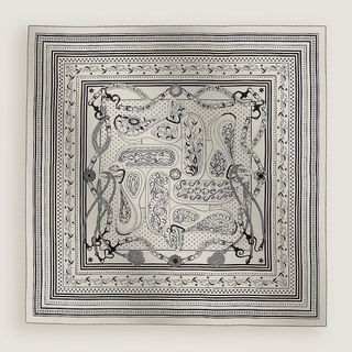 HERMES - ☆HERMES☆ スカーフ カレ140 シフォン 風にまかせて HERMES - ☆HERMES☆ スカーフ カレ140 シフォン 風にまかせて