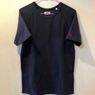 ハリウッドランチマーケット(HOLLYWOOD RANCH MARKET)のハリウッドランチマーケット サイズ4 ネイビー(Tシャツ/カットソー(半袖/袖なし))