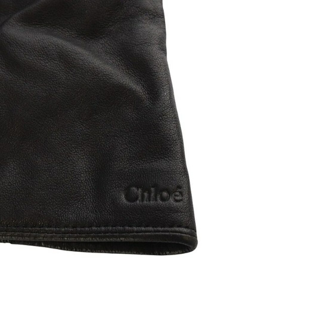 Chloe - クロエ CHLOE 手袋 グローブ レザー ブラックの通販 by Chloe - クロエ CHLOE 手袋 グローブ レザー ブラックの通販 by