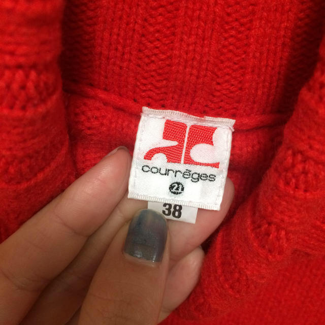 Courreges(クレージュ)のCourreges タートルネックニット レディースのトップス(ニット/セーター)の商品写真