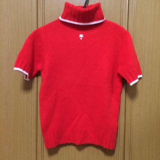 クレージュ(Courreges)のCourreges タートルネックニット(ニット/セーター)