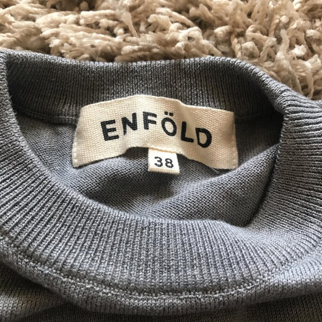 ENFOLD(エンフォルド)のENFOLD ニットカットソー レディースのトップス(カットソー(半袖/袖なし))の商品写真