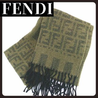 FENDI - FENDI グレー マフラー/ストールの通販 by Mina's shop FENDI - FENDI グレー マフラー/ストールの通販 by Mina's shop