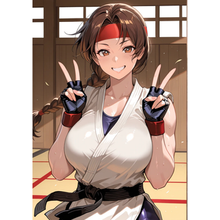 ユリ・サカザキ ブロマイド 12枚セット(その他)