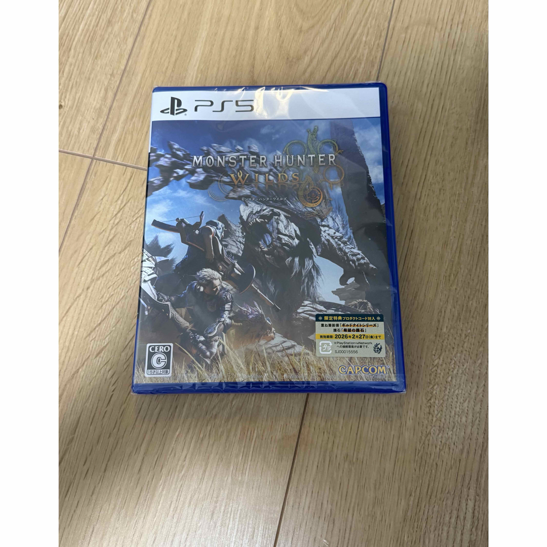 新品未開封【封入特典付】モンスターハンターワイルズ モンハン PS5 エンタメ/ホビーのゲームソフト/ゲーム機本体(家庭用ゲームソフト)の商品写真