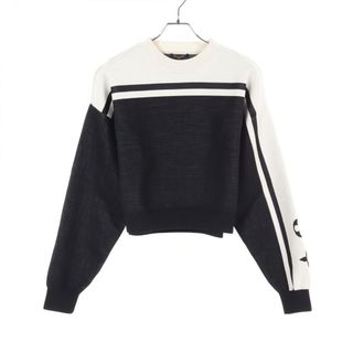 LOUIS VUITTON - LOUIS VUITTON エンボスモノグラム ニット 半袖 LOUIS VUITTON - LOUIS VUITTON エンボスモノグラム ニット 半袖