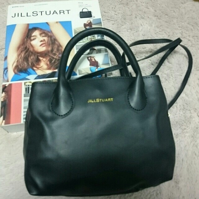 JILLSTUART(ジルスチュアート)のJILLSTUART ムック本 付録 バッグ 黒 ブラック レディースのバッグ(ショルダーバッグ)の商品写真