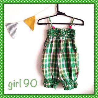 girl90 ロンパ風🎀オーバーオール(その他)