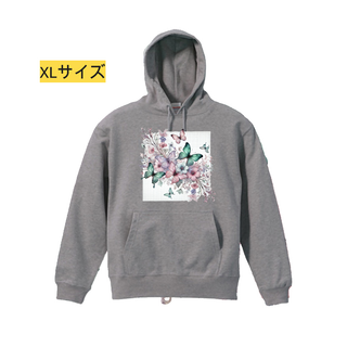 J4【XLサイズ】スウェット パーカー プルオーバー メンズ レディース(パーカー)