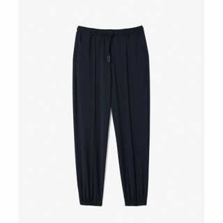 ラコステ(LACOSTE)の【ダークネイビー】センタークリースステッチ ウールブレンド テーパードトラックパンツ(その他)