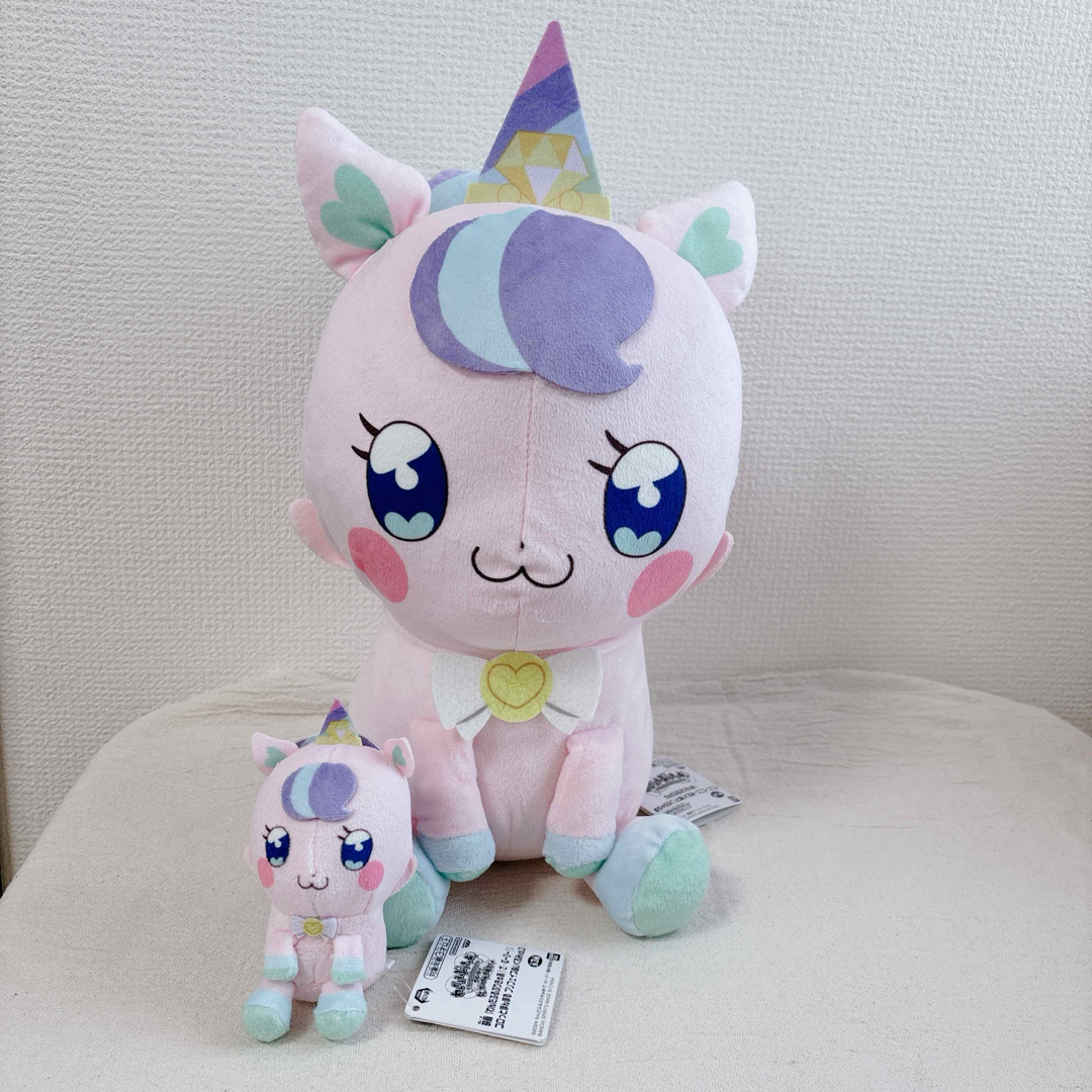 わんだふるぷりきゅあ ニコさま ユニコーンニコ ぬいぐるみ エンタメ/ホビーのおもちゃ/ぬいぐるみ(ぬいぐるみ)の商品写真