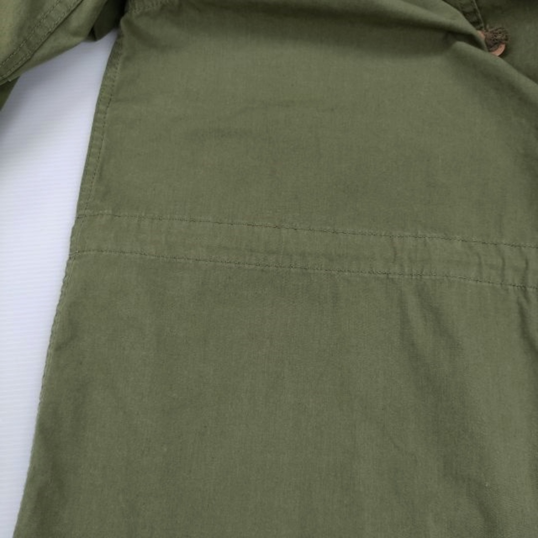 REMI RELIEF(レミレリーフ)のREMI RELIEF M65 モッズパーカー サイズM コットンナイロン ミリタリー モッズコート カーキ メンズ レミレリーフ【中古】5-0223M♪ メンズのジャケット/アウター(モッズコート)の商品写真