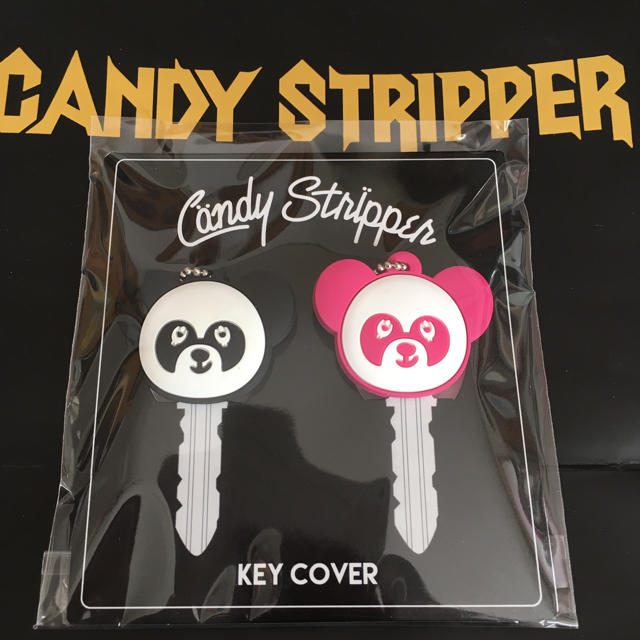 Candy Stripper(キャンディーストリッパー)のCandy StripperノベルティPEPEキーカバー レディースのファッション小物(キーホルダー)の商品写真