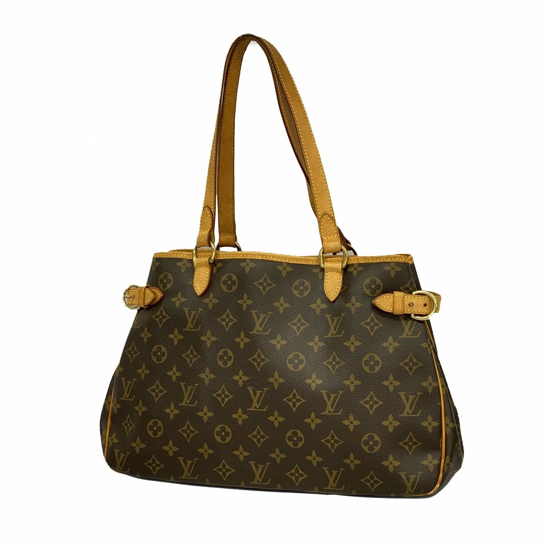 LOUIS VUITTON - ★SALE【5cb0540】ルイヴィトン トートバッグ モノグラム バティニョールオリゾンタル M51154 ブラウン【中古】レディース