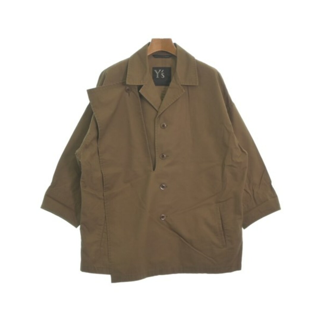Y's - Y's ワイズ コート（その他） 2(S位) 茶 【古着】【中古】