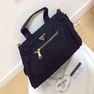 プラダ(PRADA)のPRADA ナイロン 2way bag(ハンドバッグ)