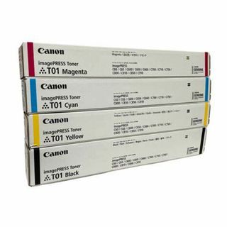 キヤノン(Canon)のソンケンイ様専用【新品未使用 canon純正トナー】T01 4本(OA機器)