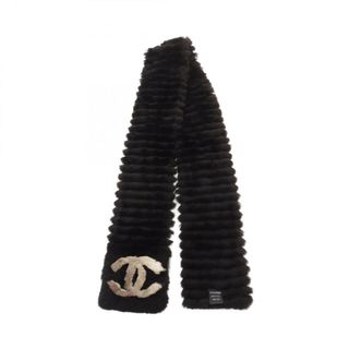 CHANEL - 未使用品CHANEL シャネル カシミヤマフラー ロゴ刺繍 CHANEL - 未使用品CHANEL シャネル カシミヤマフラー ロゴ刺繍