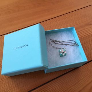 ティファニー(Tiffany & Co.)のティファニー ブルーボックスチャームネックレス(ネックレス)