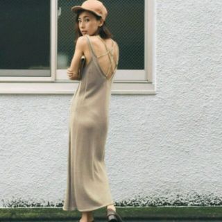 アメリヴィンテージ(Ameri VINTAGE)のAmeri VINTAGE ニットワンピース(ロングワンピース/マキシワンピース)