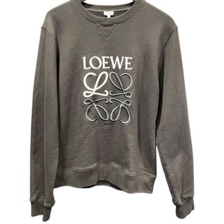 LOEWE - 美品 正規21AW LOEWE アナグラム ロゴ 刺繍 スウェット LOEWE - 美品 正規21AW LOEWE アナグラム ロゴ 刺繍 スウェット