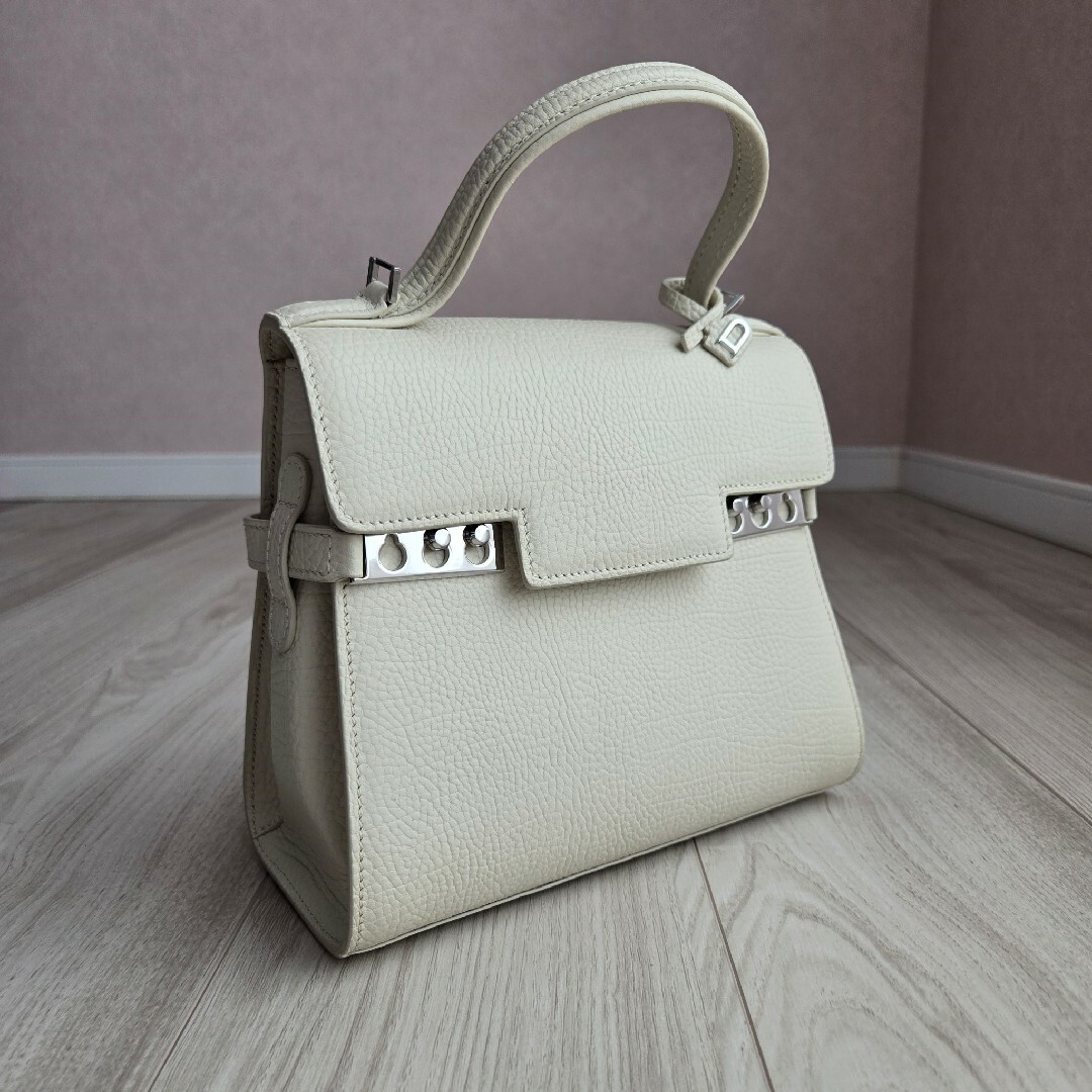 DELVAUX - 難あり❗デルヴォー タンペートPM トップハンドル DELVAUX - 難あり❗デルヴォー タンペートPM トップハンドル