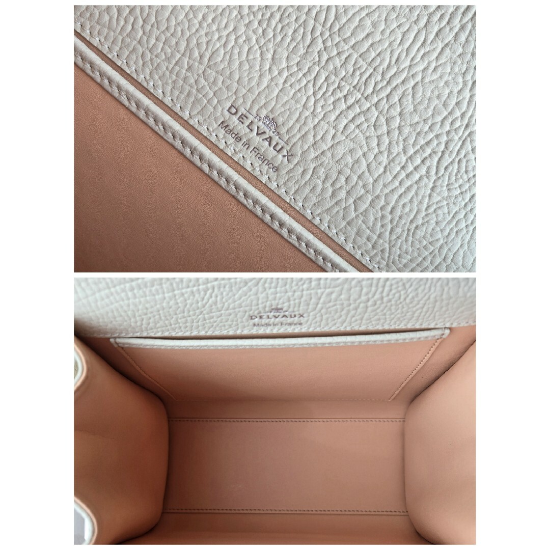 DELVAUX - 難あり❗デルヴォー タンペートPM トップハンドル DELVAUX - 難あり❗デルヴォー タンペートPM トップハンドル