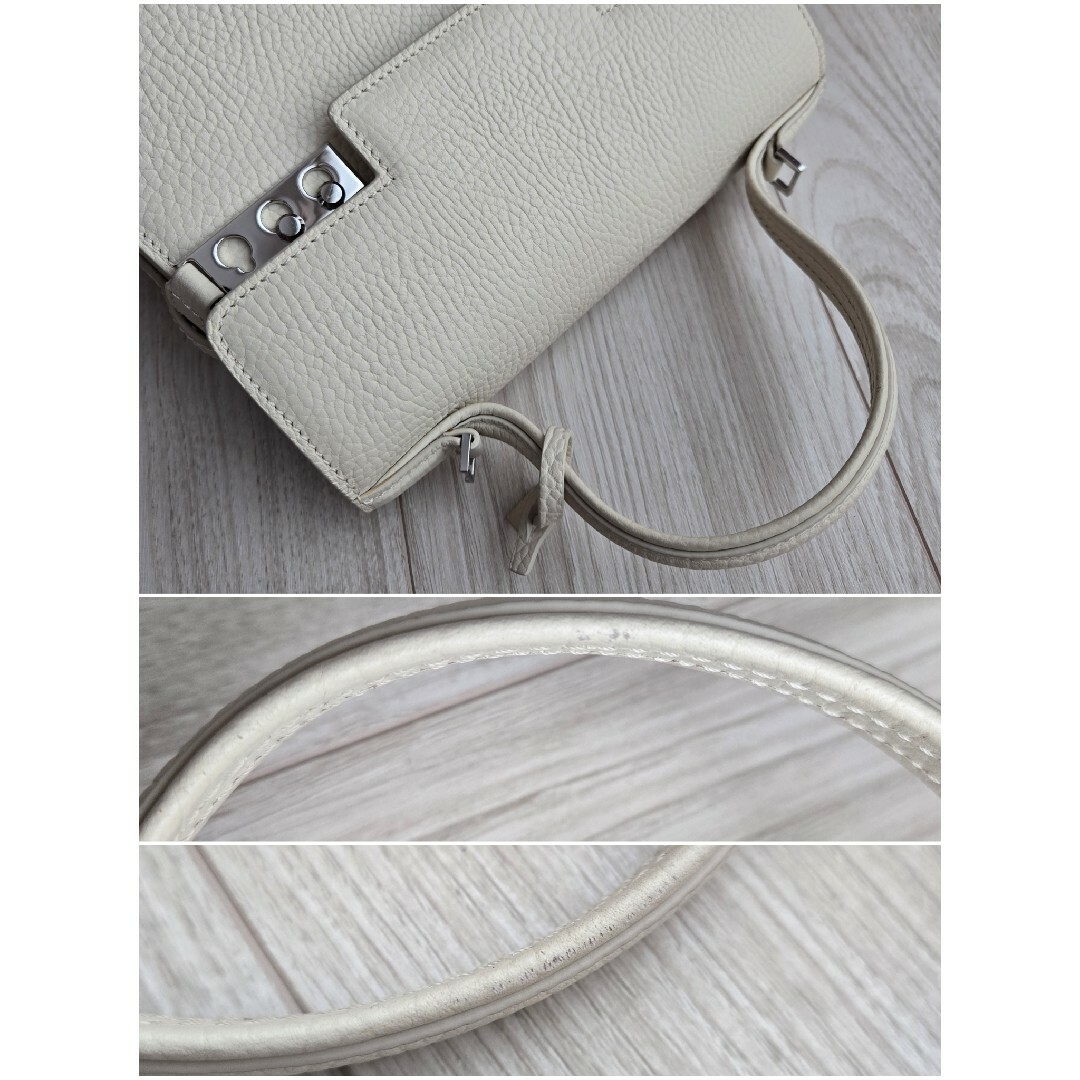DELVAUX - 難あり❗デルヴォー タンペートPM トップハンドル DELVAUX - 難あり❗デルヴォー タンペートPM トップハンドル