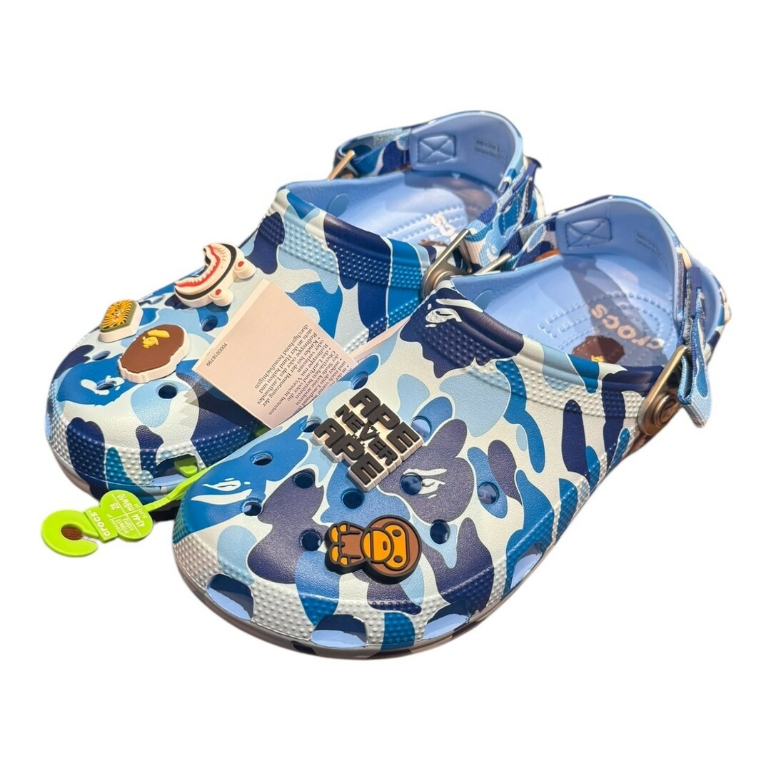 BAPE Crocs ベイプクロックス Camo Blue 28cm BAPE Crocs ベイプクロックス Camo Blue 28cm