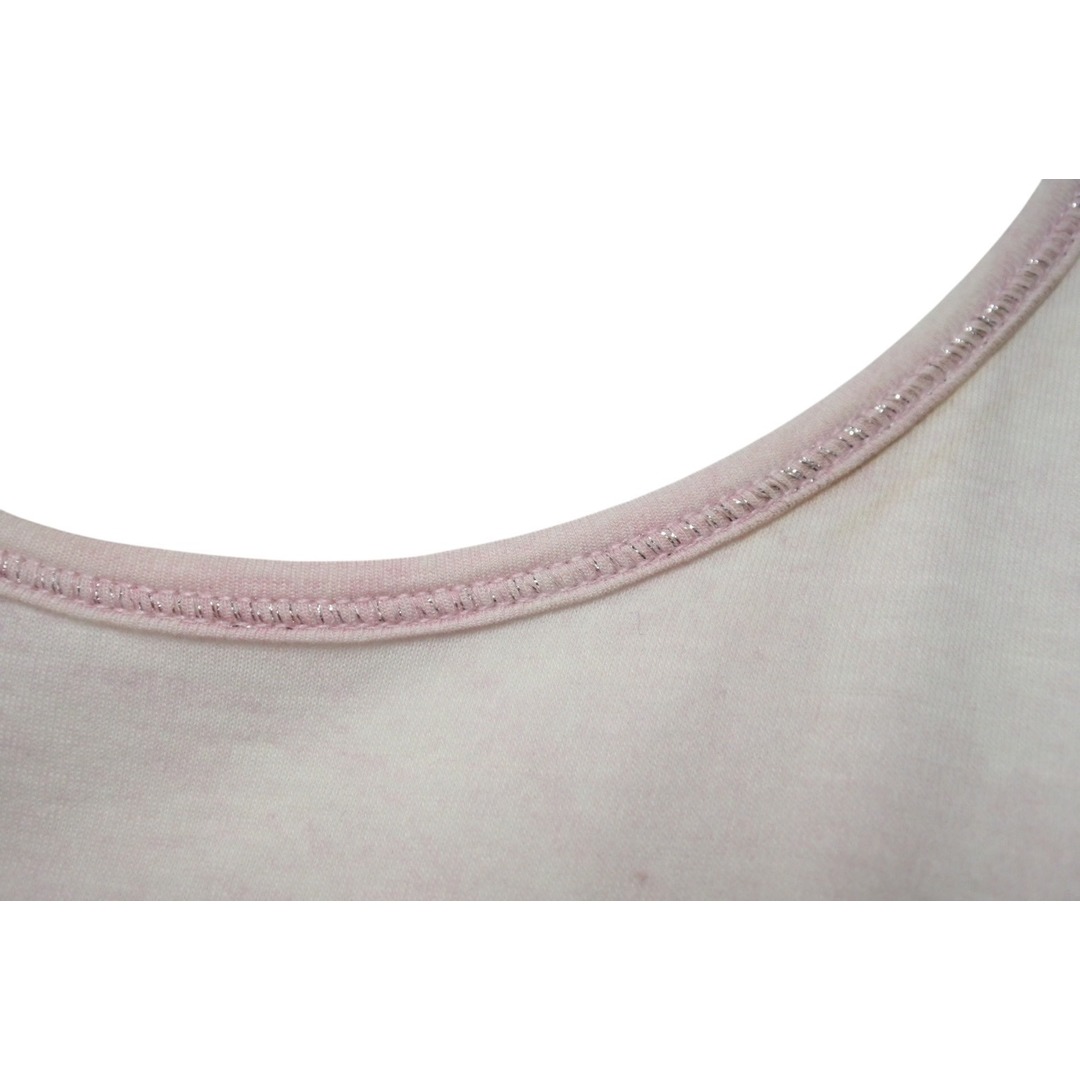 CHANEL(シャネル)のCHANEL シャネル Tシャツ ココマーク タイダイ柄 P34611K02001 フランス製 コットン ピンク 34 美品 中古 4c075633 レディースのトップス(Tシャツ(半袖/袖なし))の商品写真