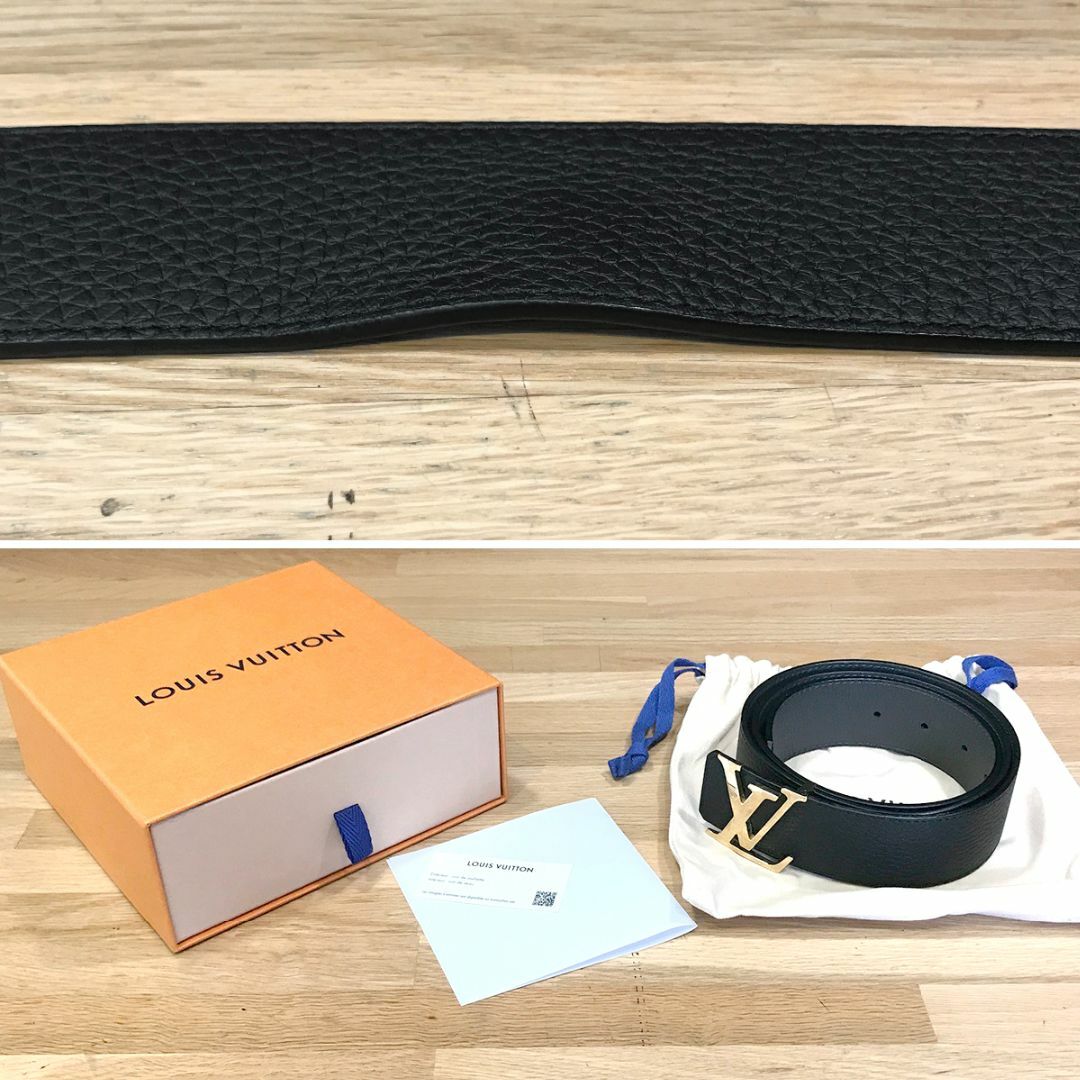 LOUIS VUITTON - 新品同様 ルイヴィトン 現行 ベルト・LV ダミエ LOUIS VUITTON - 新品同様 ルイヴィトン 現行 ベルト・LV ダミエ